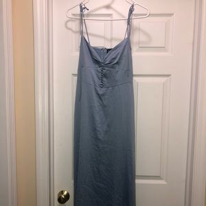 Danielle Bernstein blue midi dress size 4
